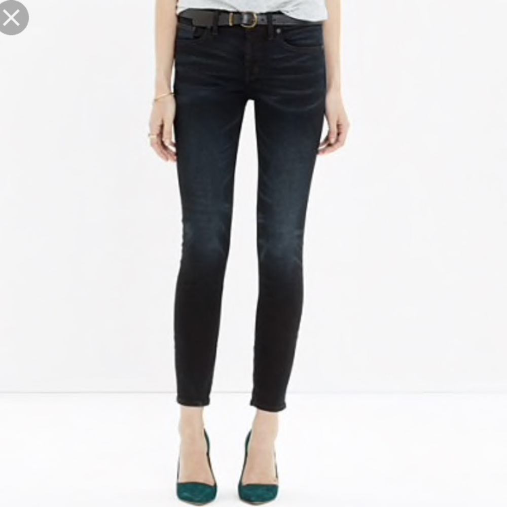 Madewell Skinny Skinny Crop Denim